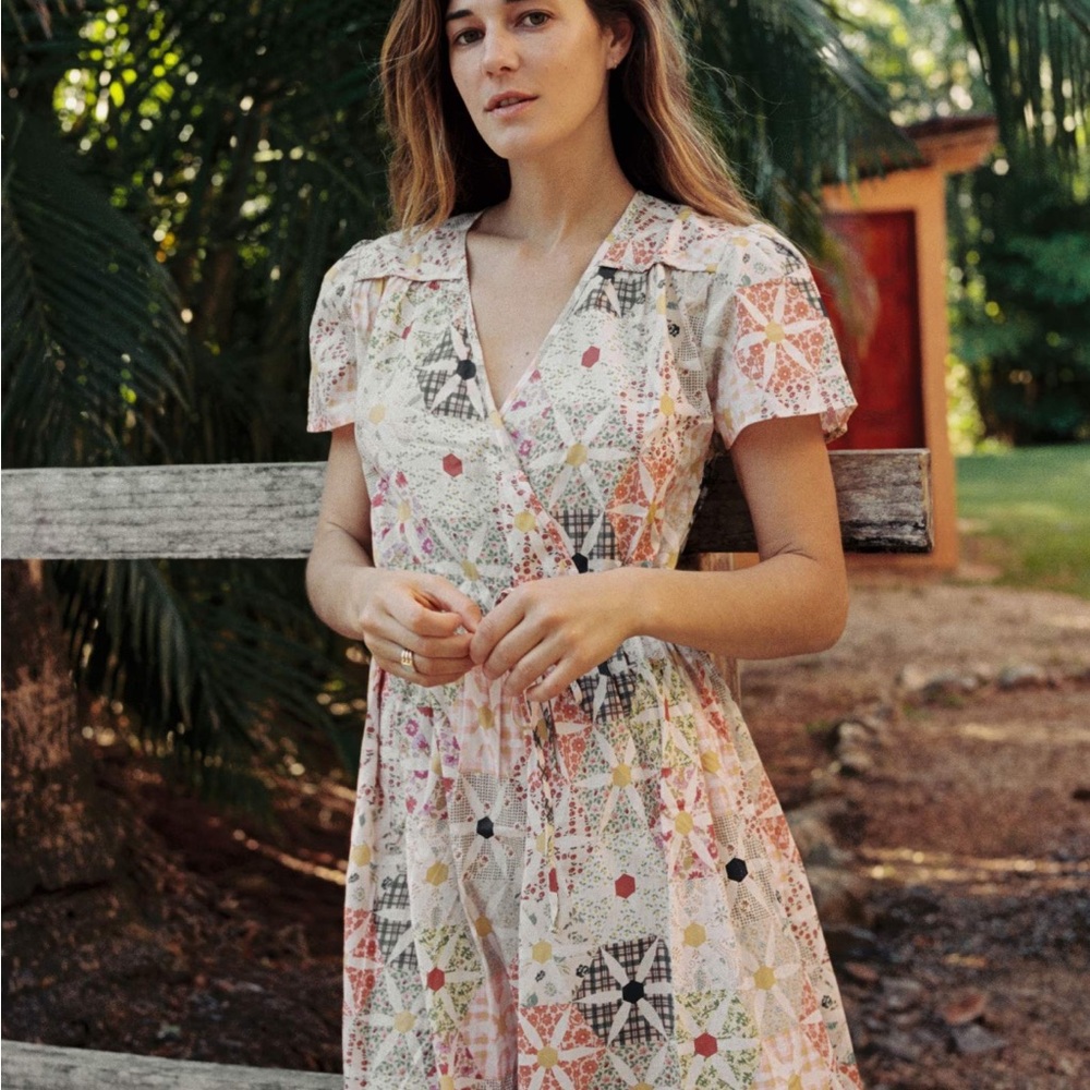 Christy Dawn, Dawn Dress in Patchwork Daisy